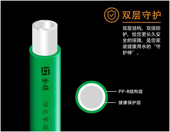 金德管業(yè)新品上市|綠色家園，PPR生態(tài)管