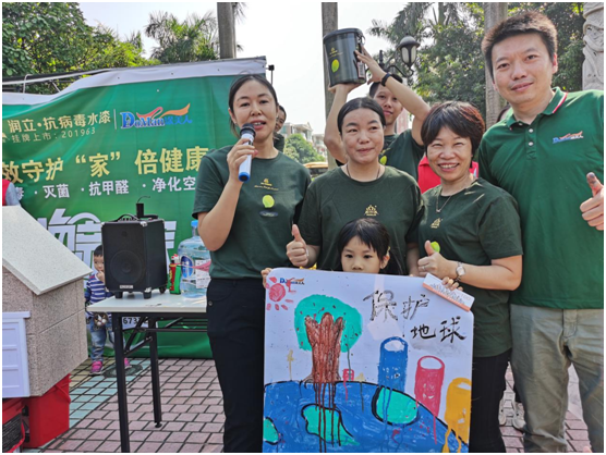 健康又好玩，潤立抗病毒水漆涂鴉比賽火爆碧桂園社區(qū)