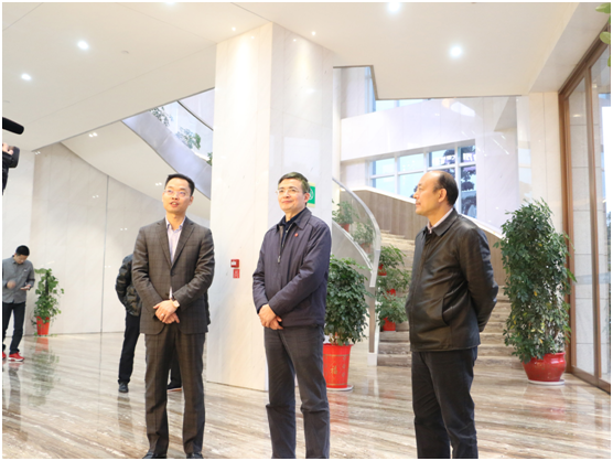 歡迎多位市領(lǐng)導蒞臨旺德府總部考察調(diào)研