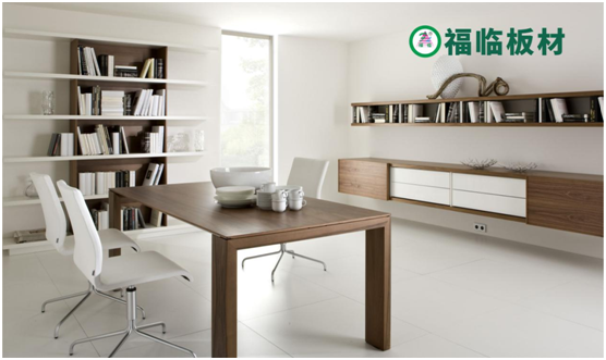 福臨板材定制格調(diào)書柜，滋養(yǎng)“書香女人”很有妙招