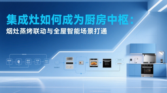著名集成灶品牌如何成為廚房中樞：煙灶蒸烤聯(lián)動(dòng)與全屋智能場(chǎng)景打通