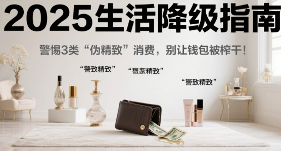 2025生活降級(jí)指南：警惕3類“偽精致”消費(fèi)，別讓錢包被榨干!
