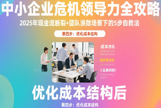 中小企業(yè)危機領(lǐng)導(dǎo)力全攻略：2025年現(xiàn)金流斷裂+團(tuán)隊渙散場景下的5步自救法