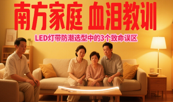 南方家庭血淚教訓(xùn)：LED燈帶防潮選型中的3個致命誤區(qū)