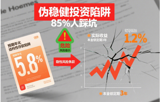 中產(chǎn)家庭「理財(cái)陷阱」實(shí)測(cè)：85%人踩坑的「?jìng)畏€(wěn)健」投資清單