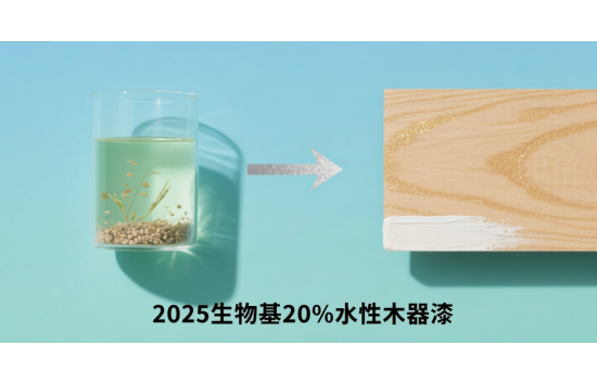 涂料新趨勢(shì)：2025生物基20%水性木器漆，耐磨實(shí)力遠(yuǎn)超溶劑型