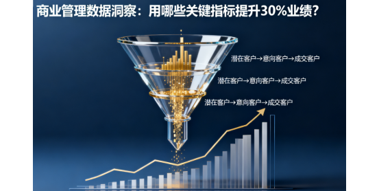 商業(yè)管理數(shù)據(jù)洞察：用哪些關(guān)鍵指標(biāo)提升30%業(yè)績(jī)?