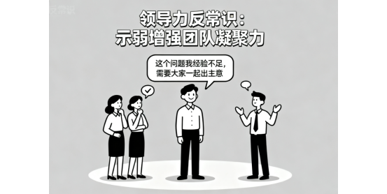 領(lǐng)導(dǎo)力反常識：為何“示弱”反而增強(qiáng)團(tuán)隊(duì)凝聚力